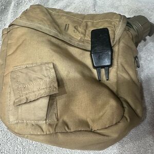 Vintage Military Canteen with Cover